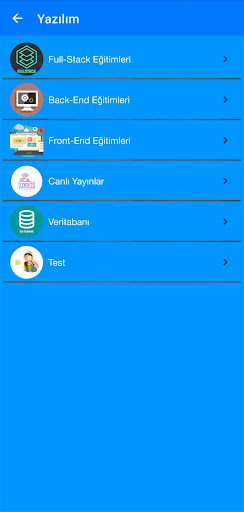 Bana Kurs Bul Screen 2