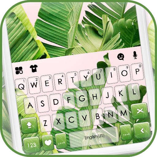 Fresh Leaves Keyboard Backgrou logo