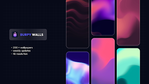 Android application Burpy Walls screenshort