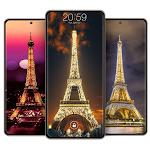 Cover Image of 下载 Eiffel Tower Pin Lock Screen  APK