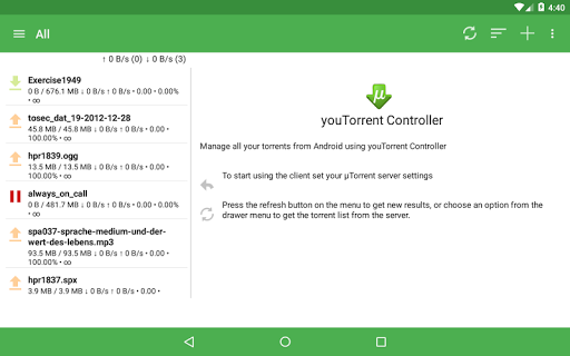 youTorrent Controller