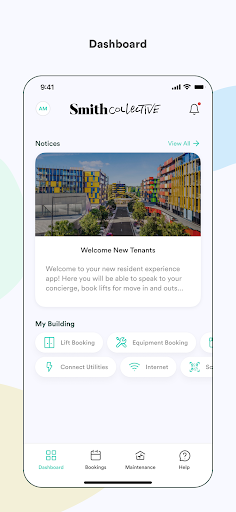 Smith Collective Resident App Screen 2