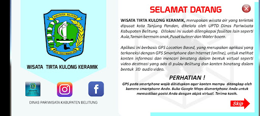 Android application 3D-Wisata Kulong Keramik screenshort