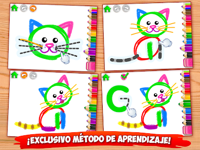 Imágen 14 Juegos ABC Pintar niños letras android
