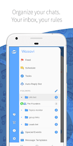 Wasavi: Auto message scheduler