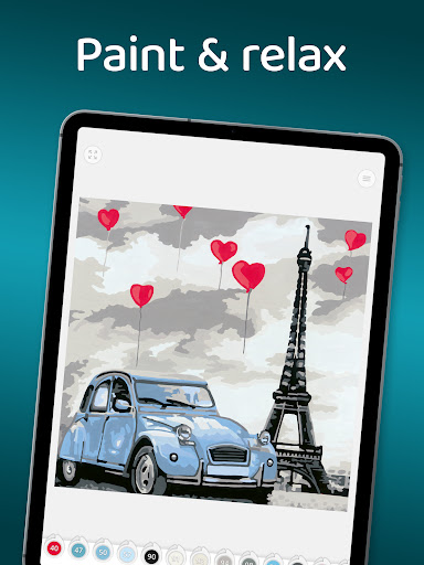 Screenshot of CreArt: Painting by Numbers