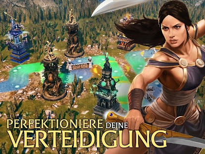Olympus Rising: Hero Defense & Strategiespiel Screenshot