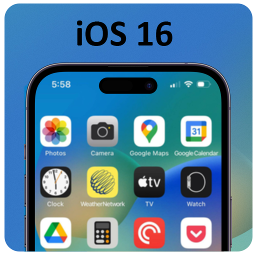 Launcher for OS16 logo