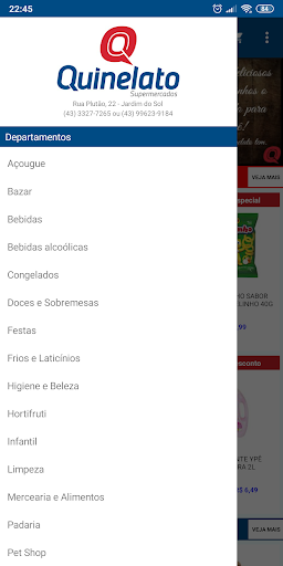 Supermercado Quinelato Screen 2