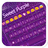 Purple Emoji Keyboard Theme icon