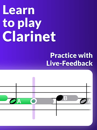 Screenshot of Clarinet Lessons - tonestro