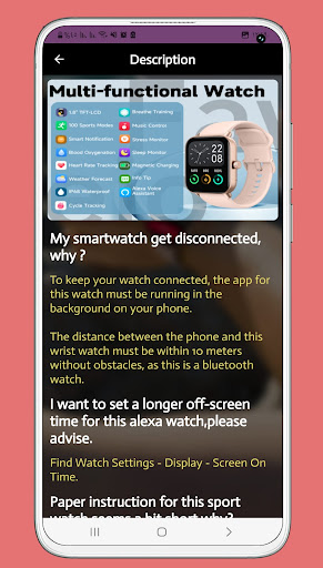 idw19 smart watch guide Screen 3