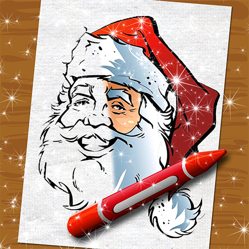 クリスマス 塗り絵 無料 ぬりえページ Google Play のアプリ