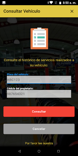 Carllantas & Servicios Screen 3