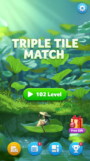 Android application Triple Tile Match : Puzzle screenshort