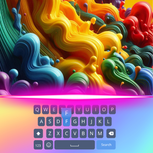 Magic Fluids - Keyboard Theme Download on Windows
