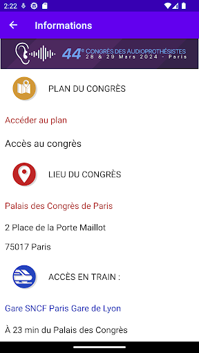 Congrès des Audioprothésistes Screen 2
