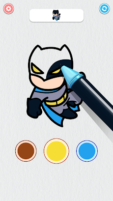 Coloring Paint: ASMR Superheroのおすすめ画像5