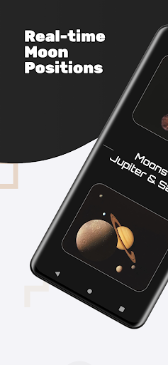 Android application Moons of Jupiter and Saturn screenshort