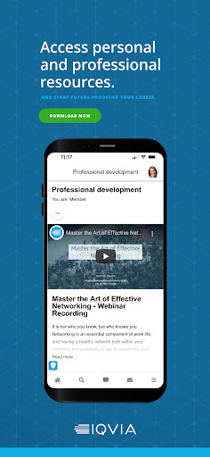 IQVIA Alumni Network Screen 3