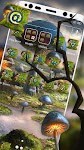 screenshot of Mushroom Land Launcher Theme