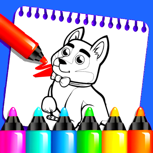 Coloring Paws Pat Dog