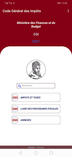 Code Général des Impôts 2022 Screen 2