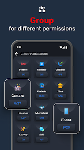App-Berechtigungsmanager Screenshot