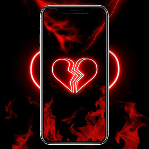 Neon Broken Heart Wallpaper - Ứng dụng trên Google Play