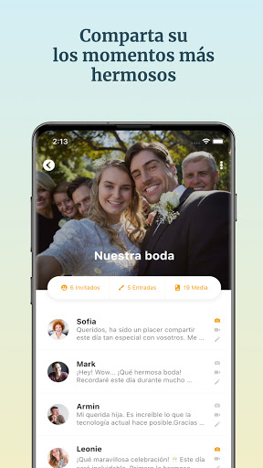 Vista previa de la aplicación
