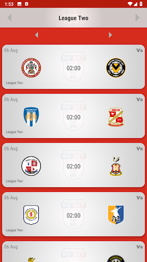 Accrington Stanley Fan App Screen 3