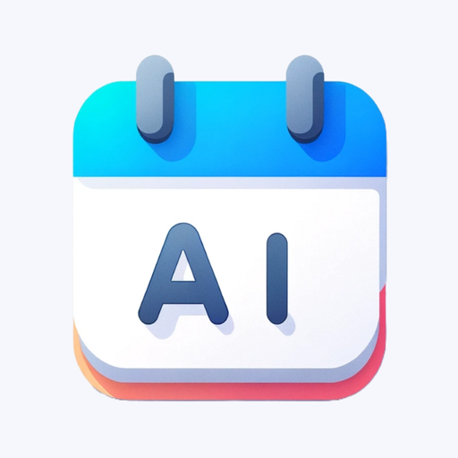 AI Calendar - 1 Line Scheduler  Icon