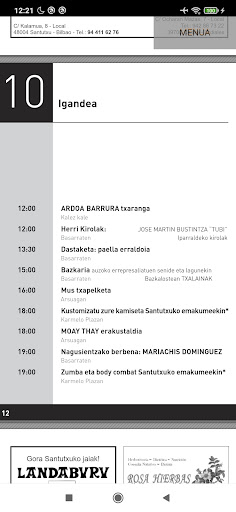 Santutxuko Jaiak Screen 2