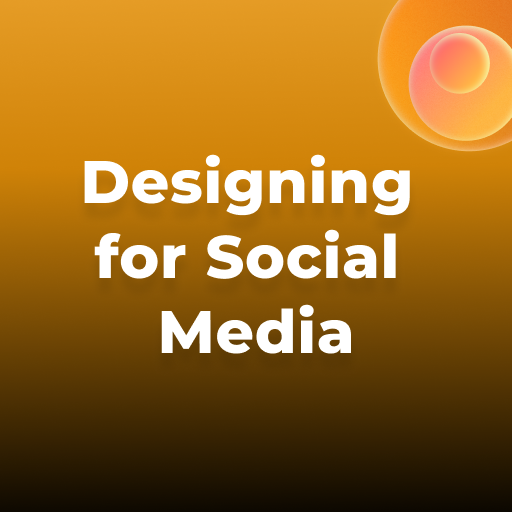 Learn Design for Social Media  Icon