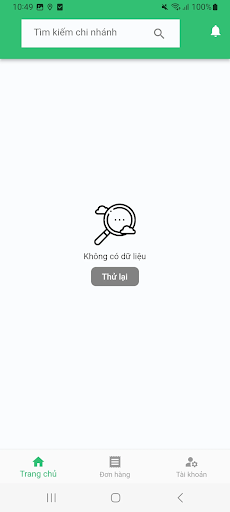 Android application TSP Laundry screenshort