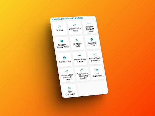 Financial Calculators Screen 2