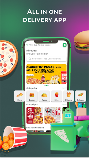 Plaza: Food Delivery and more Screen 2