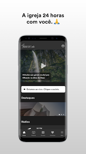 Android application Renovo em Cristo screenshort