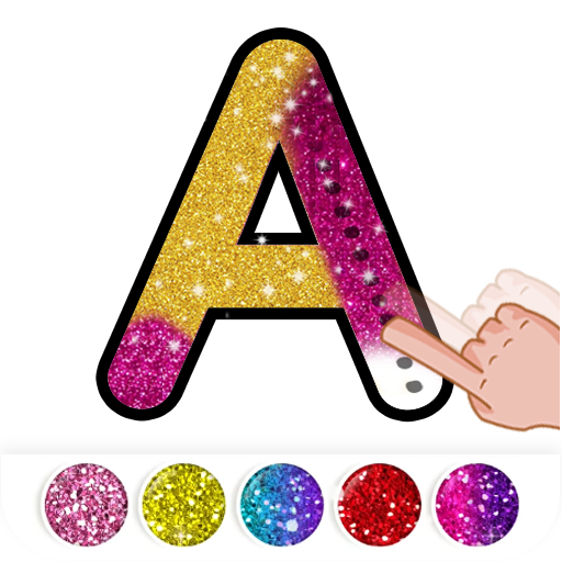 Alphabets Coloring book logo