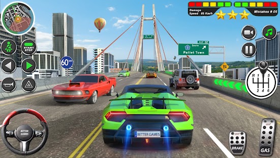City Driving School Car Games Screenshot
