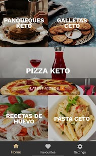 Keto Recetas - dieta español Screenshot