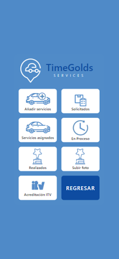 TimeGolds Services Screen 2