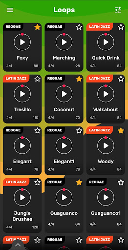 Drum Loops Reggae Screenshot 1 - AppWisp.com