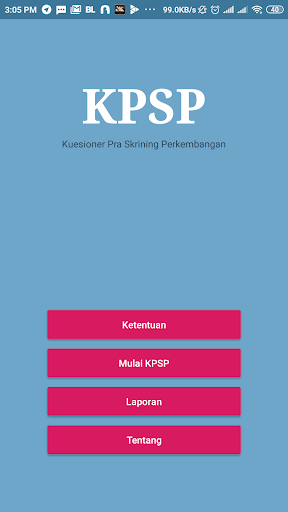 Android application e-KPSP screenshort