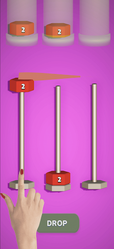 Android application 2048 Stack Sort screenshort