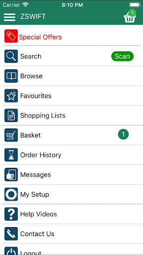 Security Supplies Screen 2