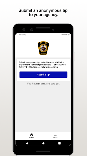Android application Danvers PD screenshort