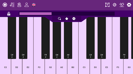 Midi Piano Editor Screenshot