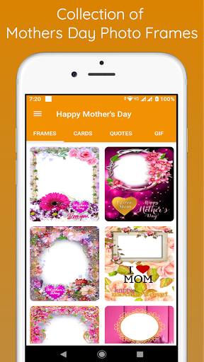 Android application Mothers Day Cards & Wishes screenshort