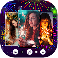New Year Video Maker With Music